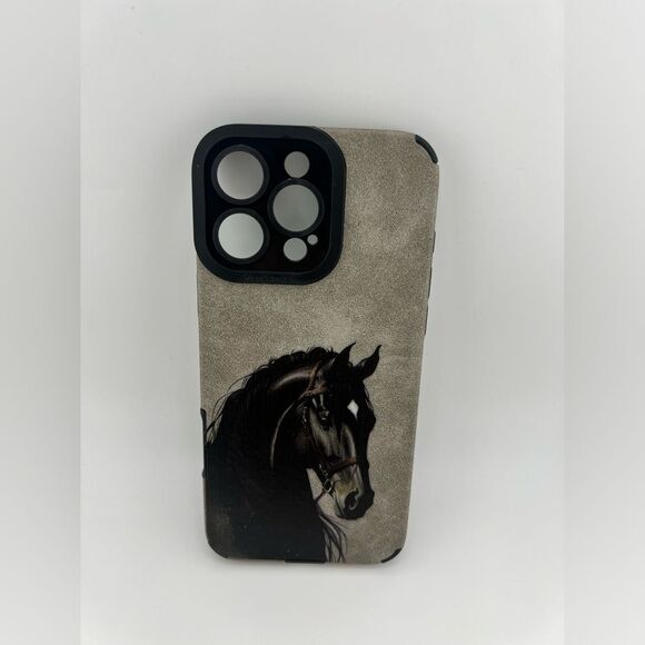 COPY - iPhone 15 Pro Max Case – Black Horse Design Protective & Stylish - Picture 3 of 4